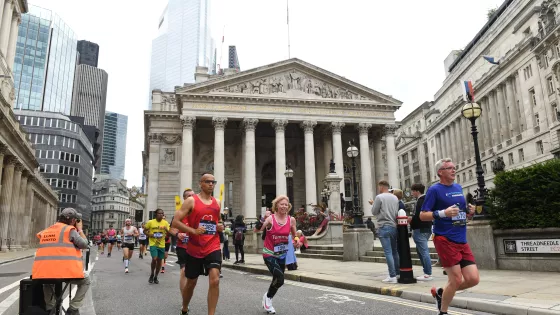 Charity runners LLHM