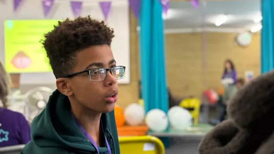 Young boy at Young Epilepsy Family Day