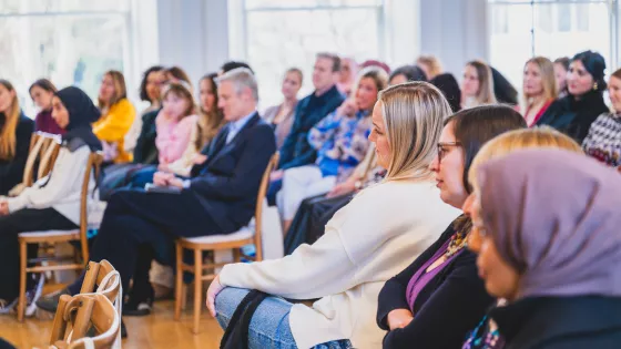 Audience at Hear Her Voice