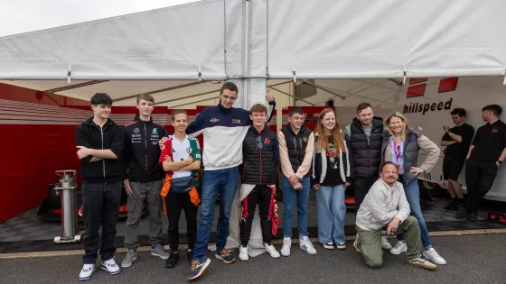 Youth Voice Network join Purple Sectors at Silverstone