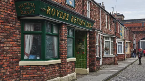The Rovers Return on ITV's Coronation Street