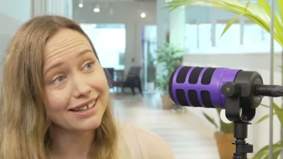 A research professional talks on the Young Epilepsy Podcast