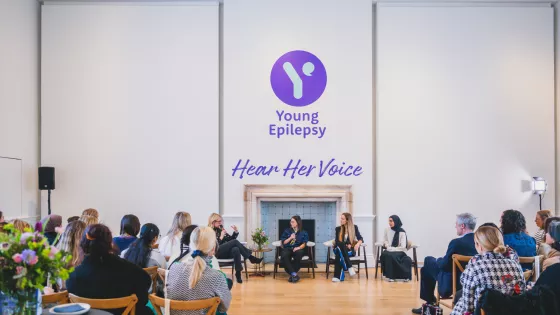 Hear Her Voice Brunch event 2025, audience and speakers in attendance