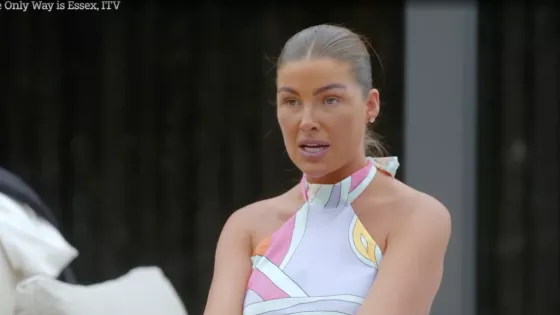 Becca from 'The Only Way is Essex' talks to friends about her epilepsy.