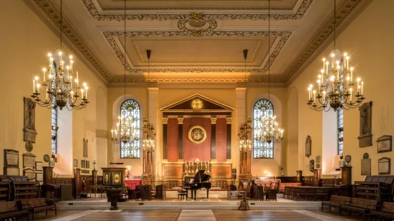 The St Pauls cathedral is a beautiful feature of Covent Garden.