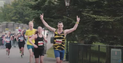 Charity Runner at Run Alton Towers