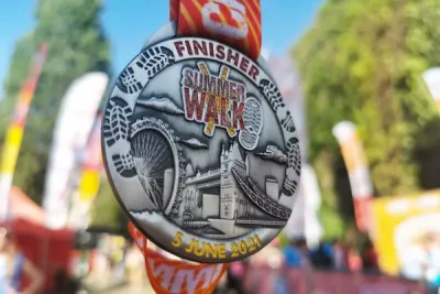 Summer walk medal