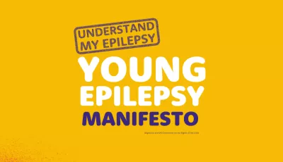 Understand My Epilepsy Young Epilepsy Manifesto title slide 