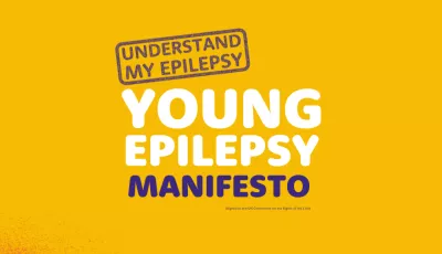 Understand My Epilepsy Young Epilepsy Manifesto title slide