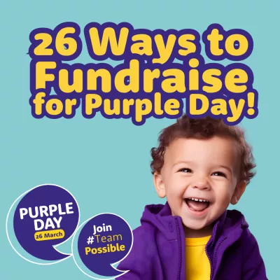 Team 26 March 26 Ways to Fundraise for Purple Day!