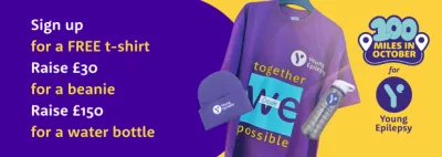 100 Miles in October Incentive Banner