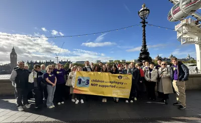 Young people from the Youth Voice Network take our message to Parliament