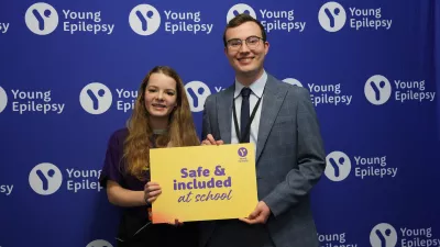 Milla from Youth Voice Network meeting her MP Representative