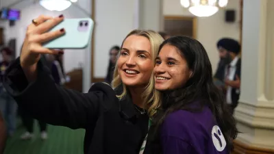 Rosie Wrighting MP and Youth Voice Network Member