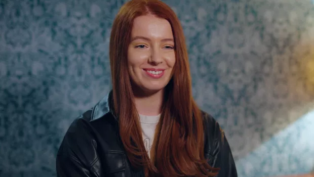 Charlotte looking happy, one of our Young Reps