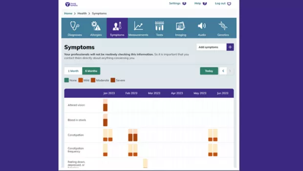 my epilepsy screenshot