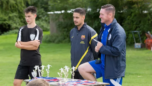  Nicky Barnes Soccer Academy partners with Young Epilepsy for a Premier Football Experience