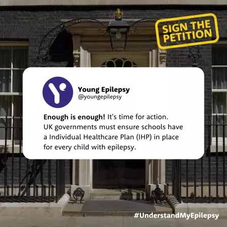 No.10 downing street - enough is enough petition messaging