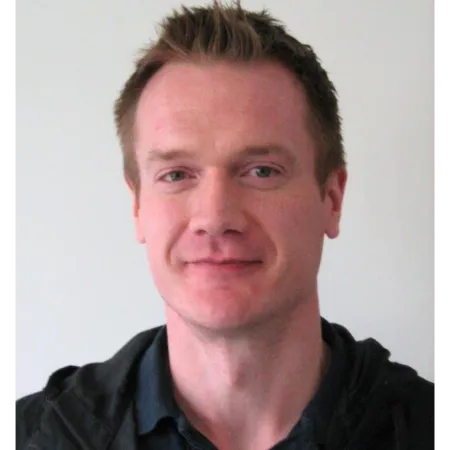 Man in black t shirt