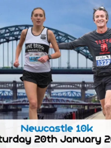 Runner in Newcastle 10k