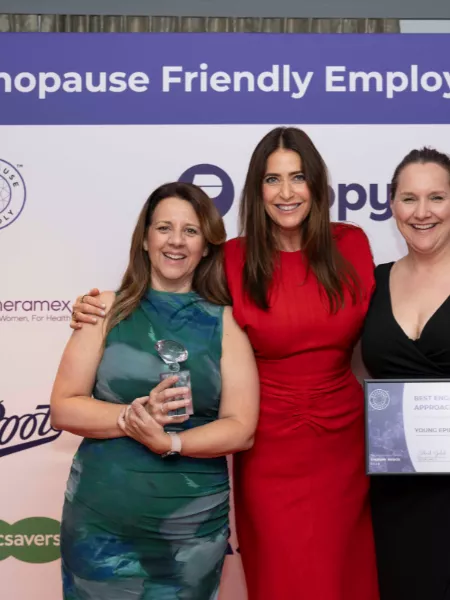 young epilepsy menopause friendly award winners