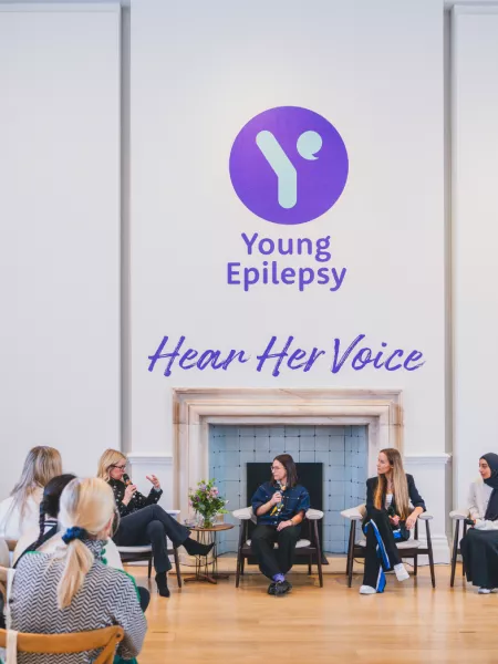 Hear Her Voice Brunch event 2025, audience and speakers in attendance