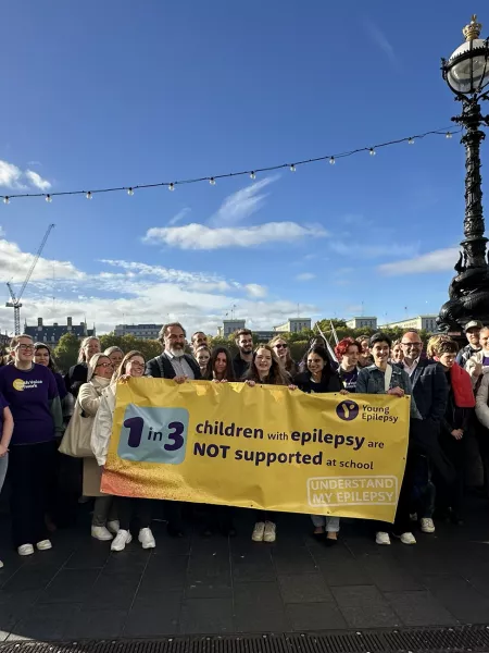 Young people from the Youth Voice Network take our message to Parliament