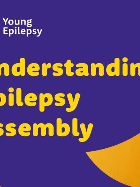 A powerpoint slide shows the 'Understanding epilepsy' assembly.